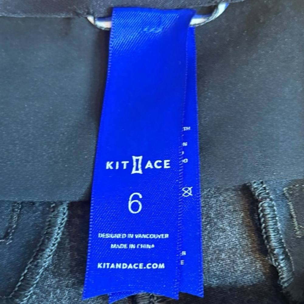 Kit and Ace Marlowe Side Zip Ponte Ankle Pant, Charcoal, 6 - Picture 16 of 16